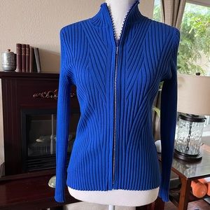 Belldini Petite medium Colbalt blue top/sweater